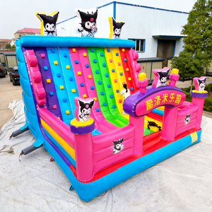 Vente chaude Haute Qualité Sûr Écologique Gonflable Grimpeur Château Mur D'escalade 500kg Capacité Taille Personnalisable En Plein Air - Product Image 5