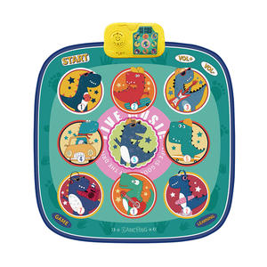 Estera de baile de música eléctrica de algodón de 2cm <span class=keywords><strong>para</strong></span> niños, estera de juego de Canto de dinosaurio de dibujos animados interactivos <span class=keywords><strong>para</strong></span> juegos de padres e hijos - Product Image 1