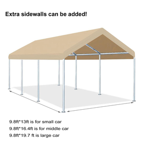 GodsWord Tente de remplacement personnalisée pour abri de voiture extérieur, gazebo, auvent, garage, abri solaire intérieur pour voiture, housse de protection imperméable - Product Image 3