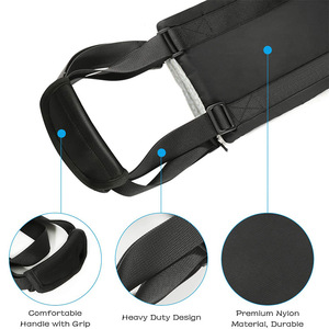 Arnés de Soporte para Perros con Discapacidad en las Patas Traseras, de Felpa Negra, Ayuda para Caminar - Product Image 4