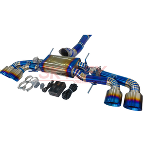 SKYLEY высочайшего качества Nissan GTR R35 101 мм 4-дюймовая труба титановая валветроническая выхлопная система Catback с дистанционным управлением - Product Image 4