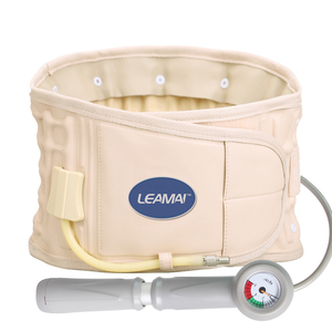 Leamai Y01 Lendenwirbeltraktion aus TPU-Material, manuell betrieben, CE- und ISO-zertifiziert zur Linderung von Schmerzen im unteren Rückenbereich, Großhandelslieferung ab Werk - Product Image 1