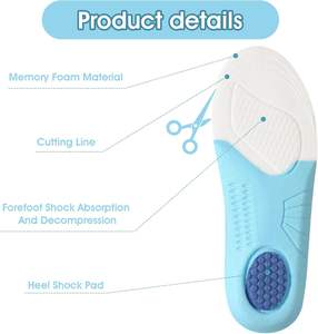 <span class=keywords><strong>Solette</strong></span> Funzionali Traspiranti in Schiuma EVA Morbidissime, <span class=keywords><strong>Solette</strong></span> Rialzate in Softfoam per Sollievo dalle Piedi Piatte - Product Image 3