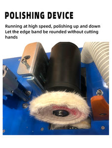 DW602 Enchapadora de Cantos para Tableros de Madera, Recortadora de Cantos, Máquina Automática Pequeña para Enchapar Cantos Lineales - Product Image 4