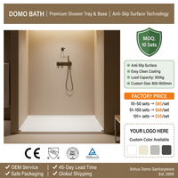 Porte de douche coulissante en verre trempé de 8 à 12 mm, taille personnalisée, quincaillerie en aluminium et acier inoxydable, cabine de douche pour salle de bain