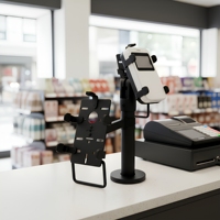 Terminal POS Inteligente Android INTOPVA Personalizado, Soporte Universal de Acero al Carbono y Silicona para PC, Abrazadera Giratoria Ajustable, 1 Año de Garantía