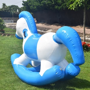 Nouveauté Cheval à bascule gonflable pour enfants, animal sauteur - Product Image 2