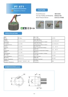 Sensor de Presión, Galga Extensométrica PT-XT1, Capacidad 60Mpa, Básculas, Celda de Carga, Instrumentos, Sensor de Fuerza, Transmisor de Presión