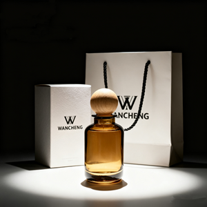 Chất Lượng Cao Sang Trọng Hổ Phách Vòng Chai Thủy Tinh 30Ml <span class=keywords><strong>50Ml</strong></span> 100Ml Công Suất Với Cho Bóng Nắp Rỗng Nước Hoa Phun Chai Sản Xuất - Product Image 6