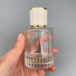 Transparent Empty 30ml <b>50ml</b> Elegant Screw Refillable Perfume <b>Bottles</b> with Cap - Product Image 2
