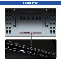 Panel LCD de 22 y 32 Pulgadas, Pantalla Digital para Montaje en Pared, con Función SDK para Video Wall y Publicidad Digital