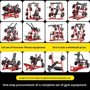 Máquina Multifunción Comercial de Acero Hummer F900 para Entrenamiento de Hombros, Sentadillas, Flexiones de Piernas, Pulldown de Dorsal, Press de Pecho y Cadera - Product Image 4