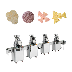 Machine industrielle de fabrication de gâteaux de riz à changement <span class=keywords><strong>rapide</strong></span> de moule, sans additifs, pour snacks à base d'avoine/<span class=keywords><strong>couscous</strong></span>, haute précision, avec fonction de parfumage et d'emballage - Product Image 1