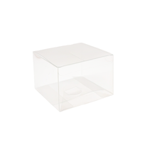 Boîtes en acétate transparent de haute qualité et abordables boîte d'emballage en pvc pliante en plastique rectangulaire