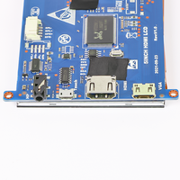 Módulos LCD HMI IPS HD-MI de 5 Pulgadas Portworld, Compatibles con Sistemas Windows, Raspberry Pi, Linux y Android
