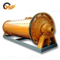 Broyeur à boulets pour l'extraction de minerai d'or à prix d'usine Yuxiang, moteur AC, revêtement Mn13, haute capacité, garantie 12 mois