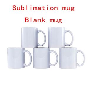 Mug en céramique blanche Ys66, vente en gros d'usine, sublimation, taille 11 oz, tasse de sublimation personnalisée de haute qualité avec logo personnalisé - Product Image 3