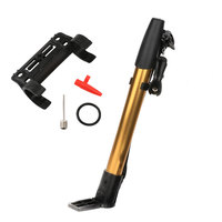 Mini Portable En Alliage D'aluminium Gonfleur D'air De Pneu Pompe Montagne Vélo Pompe À Vélo