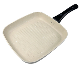 Venta al por mayor personalizar 24/28 antiadherente carne sartén antiadherente de aluminio cuadrado sartén Parrilla de inducción sartén para alitas de <span class=keywords><strong>pollo</strong></span> - Product Image 1