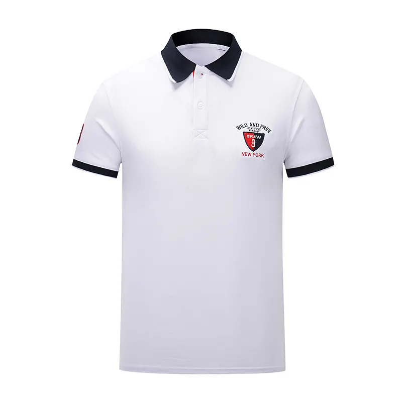2021 Summer hot selling fashion breathability and comfort practical style custom polo shirts mens