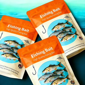 Bolsas de Plástico Suave para Señuelos de Pesca y Bolsas de Embalaje para Cebos con Impresión Personalizada, Transparentes, Resellables con Cierre para Anzuelos y Señuelos - Product Image 1