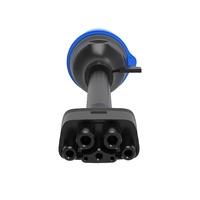 Nuevo Conector de Cable de Extensión para Cargador de Vehículos Eléctricos Tesla Model S/3/X/Y Gen 2, 32A 250V NEMA 14-50, Adaptador de Enchufe CEE Azul de 3 Pines