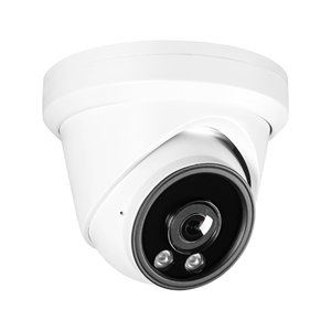 Caméra IP extérieure à tourelle fixe 4K 8MP à très grand angle <span class=keywords><strong>de</strong></span> vue 2,1 mm, distance IR <span class=keywords><strong>de</strong></span> 30 m, microphone intégré. Détection <span class=keywords><strong>de</strong></span> mouvement intelligente P2P - Product Image 3