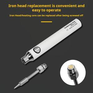 Nuevo <span class=keywords><strong>Soldador</strong></span> Micro USB Recargable 692XY <span class=keywords><strong>de</strong></span> 10W con Rendimiento <span class=keywords><strong>de</strong></span> Soldadura Estable para Reparaciones en Campo y Trabajos <span class=keywords><strong>de</strong></span> Electrónica <span class=keywords><strong>de</strong></span> Precisión - Product Image 4
