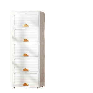Organisateur blanc à 5 couches <span class=keywords><strong>avec</strong></span> tiroirs Meubles de chambre <span class=keywords><strong>en</strong></span> <span class=keywords><strong>plastique</strong></span> Idéal pour contenir de petites fournitures à usage général - Product Image 4