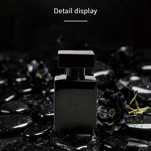 Botella de Perfume Cuadrada Negra de 100 ml, Aromas Personalizados, Venta al por Mayor, Perfume en Aerosol Vacío para Hombre y Mujer - Product Image 6