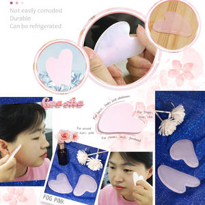 Alat wajah kristal <span class=keywords><strong>Gua</strong></span> <span class=keywords><strong>Sha</strong></span> alami, alat perawatan wajah kristal batu giok wajah pengangkat papan GuaSha pijat wajah batu <span class=keywords><strong>Gua</strong></span> <span class=keywords><strong>Sha</strong></span> - Product Image 6