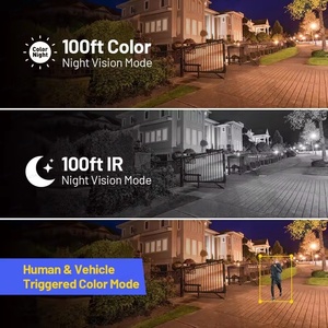 <span class=keywords><strong>Caméra</strong></span> Dôme de Sécurité IP AI Métallique 4K avec Micro Audio Compatible Hik NVR 8MP Vision Nocturne Couleur Intégrale Coque Métallique Webcams Intérieures - Product Image 5
