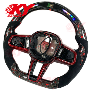 Volant en fibre de carbone forgé LED personnalisé pour BMW LCI Upgrade M240i M340i M440i X3M X4M X5M X6M G30 G31 G20 G21 G22 G26 G32 - Product Image 2