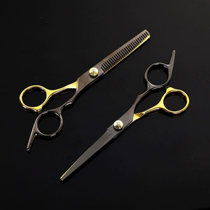 Estuche de exhibición de aluminio de 20 piezas para tijeras de peluquería canina, con secador de salón doméstico de 11 piezas y llavero de peluquero - Product Image 6