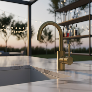 robinet de cuisine laiton argent noir or flexible robinet de cuisine évier bar douchette extractible - Product Image 3