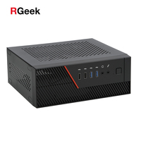 RGeek SPCC 0.8mm Mini ITX PC Cas Horizontal Vertical placé avec 4 1xusb