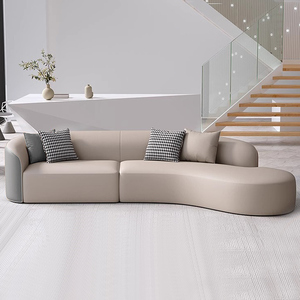 Sofá Seccional Curvo de Moda con Esponja, Asientos Comerciales para Centros Comerciales, Hostales, Oficinas y Tiendas, Sofá <span class=keywords><strong>Cómodo</strong></span> con Alta Tasa de Recompra - Product Image 4