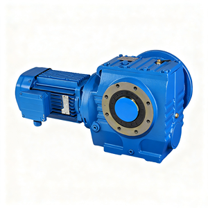 Helical-Worm <b>Gear</b> Reducer Gearmotor 90 Degree Shaft S Series <b>Gear</b> <b>Box</b> Motor Reducer - Product Image 3