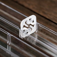 Boîte à stylos cadeaux transparente, de haute qualité, ins style minimaliste en plastique, 10 pièces