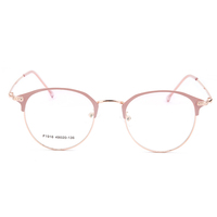 Montures de lunettes optiques en métal pur, les plus vendues, fournies directement par l'usine