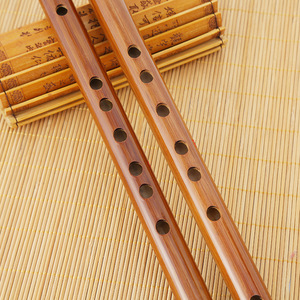 Factory Made Beginner Bamboo Flute, Chinese Traditional Vertical Flute, Ancient Style Musical Instrument for Adults & Kids - Product Image 2