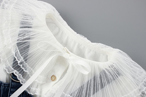 <span class=keywords><strong>Autunno</strong></span> Bello Casuale Del Bambino Belle Ragazze Abiti Da Principessa casuale del bambino della ragazza 2 pz jeans abiti - Product Image 4