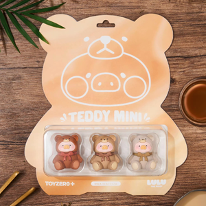 TOYZERO Caja Sorpresa de Peluche de Cerdo LuLu con Sabor a Helado de Verano, Té con Leche y Chocolate, con Caja Protectora y Tarjeta Colgante - Product Image 4