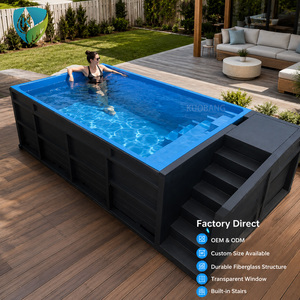 <span class=keywords><strong>Piscine</strong></span> hors sol en fibre de verre préfabriquée pour hôtel, complexe hôtelier, villa, entrepreneur extérieur - Product Image 5