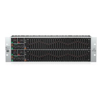 Égaliseur double 31 bandes Behringer FBQ6200HD avec détecteur de feedback, analyseur audio pour système PA, équipement de studio musical