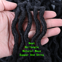 Offre Spéciale – Extensions de Cheveux Synthétiques Pré-Bouclées de 100g, 18 Pouces, Style Gypsy Locs pour Tresses au Crochet, Dreadlocks pour Femmes Africaines