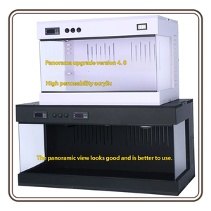 Umweltfreundliches PVC-Reptilienterrarium mit Temperaturregelungsfunktion, UVB-Lampe, leicht und faltbar für die Zucht von Haustierschlangen und Echsen. - Product Image 3