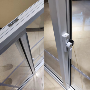 Ventanas deslizantes de pvc, producto patentado, económico, con contrapeso, para casa <span class=keywords><strong>corredera</strong></span>, diseño de vidrio, estilo americano, 58 - Product Image 5