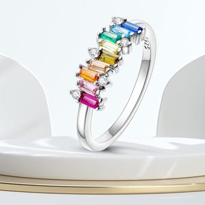 S925 sterling silver cluster <b>ring</b> Round brilliant cut <b>crystal</b> Rhinestones pave setting Women's classic everyday wear - Product Image 2