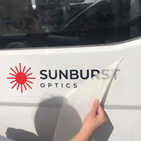 Cinta de Transferencia de Logotipo 3D Impresa Personalizada para Decoración de Autos, Calcomanía para Ventanas de Vehículos, Flota, Motocicleta, Scooter, Adhesivo Reflectante